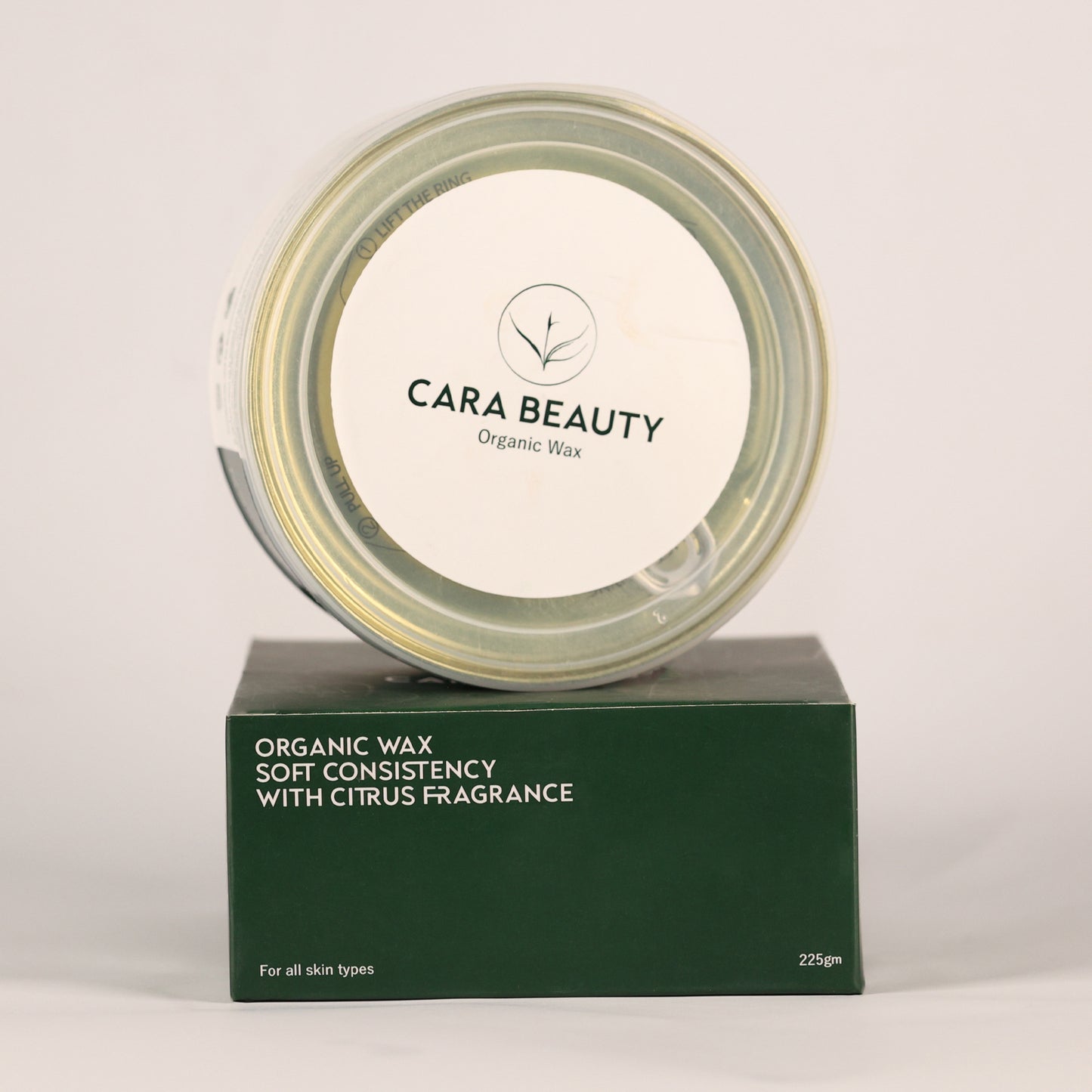 Organic Hair Removal Wax 225g with free applicator & wax strips